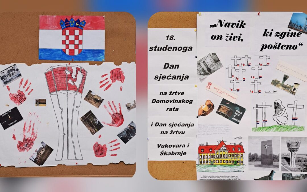 Obilježavanje Dana sjećanja na žrtve Domovinskog rata i Dana sjećanja na žrtvu Vukovara i Škabrnje – 34. obljetnica