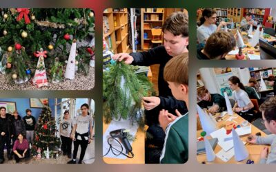 Ususret Božiću i Novoj godini – božićne radionice u školskoj knjižnici