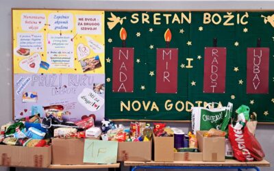 Božićne humanitarne akcije u školi
