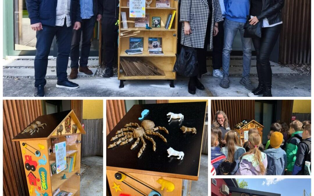 Erasmus tim izradio i postavio kućicu za knjige u ZOO