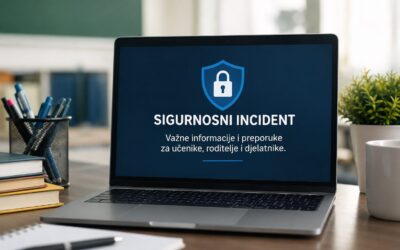 Obavijest o sigurnosnom incidentu i preporuke za oprez